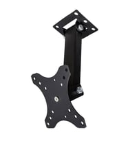 Vontech PR-02 20 Cm 360° Teleskopik Tavan Projeksiyon Askı Aparatı (Siyah)