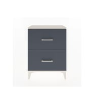 Arges Komodin 2 Çekmeceli 60x30x80 Aytaşı-Antrasit