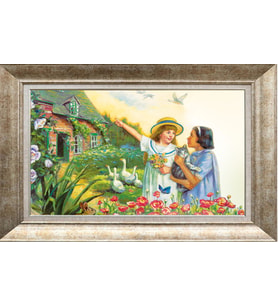 GÜMÜŞ ÇERÇEVELİ TABLO NN39