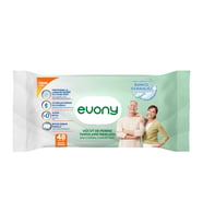Evony Hasta Vücut Perine Temizleme Islak Mendil Havlu 48 Yaprak XL Banyo Ferahlığı Tekli Pk
