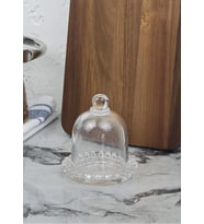 Giro Cam Tereyağlık - Kapaklı Lokumluk - 9.5 CM (Şeffaf)