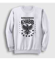 Presmono Unisex Beyaz Eagle V2 Ufc Khabib Nurmagomedov Sweatshirt 310871tt (Beyaz)