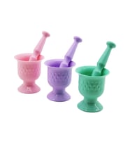 RENKLİ PLASTİK HAVAN - MORTAR SARIMSAK DÖVECEK (5343)