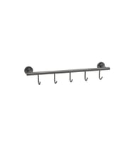 Duvara Montajlı Uzun Havluluk Füme Saten 45 cm