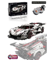 Cada V12 Hypercar -C61053W (4449 Parça) Profesyonel Oyuncak Yapım Seti