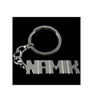 Namık İsimli Anahtarlık