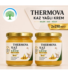 ÇareBurada Thermova Kaz Yağlı Krem 210 ml x 2 Adet
