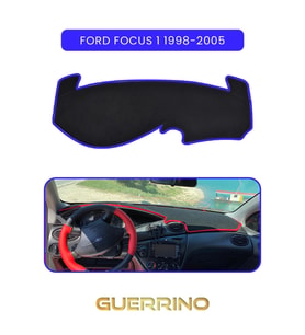 FORD Focus 1 (1998-2005)TORPİDO KORUMA HALISI MAVİ KENAR