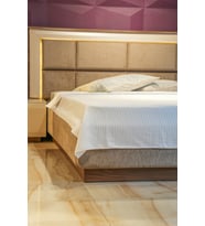Sofline %100 Pamuk Çift Kişilik Yazlık Örgü Pike, Yatak Örtüsü, Terletmez Kumaş 240x200cm Pudra