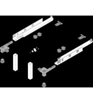 Blum Space Step Baza Basamağı Seti 410 mm. Z95.4100SP-ST