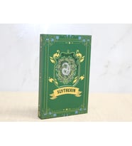 Harry Potter Slytherin Deri Defter
