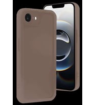 iPhone 16E Kılıf Viera Silikon - Kahverengi