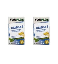 Youplus Omega 3 30+30 Kapsül - İkincisi %50 İndirimli