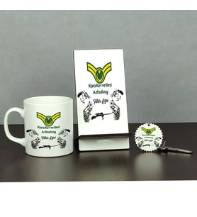 Karakuvvetleri Astsubay Üçlü Set (Kupa + Telefon Standı + Anahtarlık)