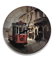 İstiklal Caddesi Cam Saat - 40 cm