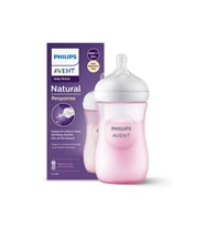 Philips Avent Natural Response PP Pembe Biberon 1+ Ay 260 ml SCY903/11 (Renksiz)