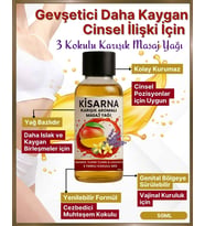 Erkek Kadın Rahatlatıcı Gevşetici Islaklık Veren Mango Ylang Lavanta Aromalı Kaydırıcı Masaj Yağı
