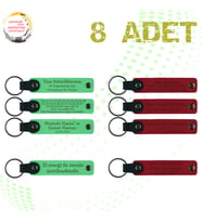 F Yeşili & Kırmızı, Kurumsal Konferans Katılımcılarına Anı, 8’li Set, Kişisel Mesajlı Hediyelik