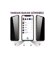 Xiaomi Mi 11 Lite Hayalet Ekran Privacy Gizlilik Tam Kaplayan Kırılmaz Koruyucu Cam