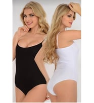 TUTKU 0148 BAYAN İP ASKILI KARIŞIK RENKLİ ÇITÇITLI BODY 2 ADET