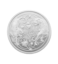 AgaKulche Kaplan Gümüş Sikke Coin