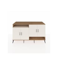 Kronos Konsol 6 Raflı 4 Kapaklı 176x59x99 Çam-Aytaşı