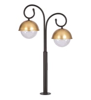 AVONNI BSU-68060-BSY-M1-OP Sarı/Siyah Boyalı Dış Mekan Aydınlatma E27 Aluminyum Polikarbon Cam 60cm