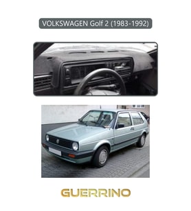 VOLKSWAGEN Golf 2(1983-1992)TORPİDO KORUMA HALISI GRİ KENAR