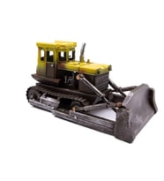Dekoratif Metal Buldozer Süsler Ev Oturma Odas TV kabine Masaüstü Ofis Dekorasyon