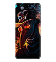 Xiaomi Mi 13 Lite Kılıf Silikon Desen Özel Seri Karga 1616