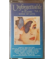 (Plak Değildir KASET tir) UnforgettableVol 5 19 Classic Songs Of Love Kaset