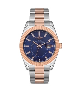 Cacharel Classic Erkek Kol Saati (Rose - Gümüş)