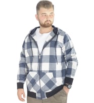 Mode XL Erkek Oduncu Kapsonlu Sweat Pocket 21574 Mavi
