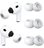 AirPods Pro 3 Uyumlu Toz Filtreli Premium Silikon Yedek Kulaklık Uçları Seti (XS/S/M)
