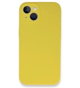 iPhone 13 Mini Kılıf Lansman Legant Silikon - Sarı