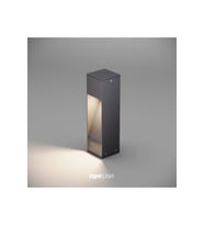 Luzerra Bollard Alüminyum Çim Üstü Bahçe Aydınlatması 35 Cm