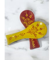 Dekoratif  Tasarım Kirli Kaşık Altlığı, Kaşıklık, Kepçe Altlığı, Çini / Seramik Tamamen El Yapımı