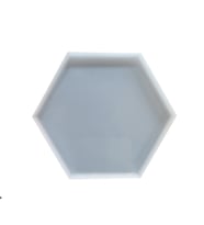 Epoksi Silikon Kalıp Altıgen Düz 14 CM