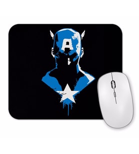 Capitao  America Mouse Pad