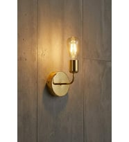 Opalex Tekli Aplik - Yatak Odası, Banyo Uyumlu Duvar Aplik (Gold)