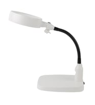 Masaüstü 10X Led Işıklı Büyüteç Okuma El Sanatları Onarım Büyüteç 7765