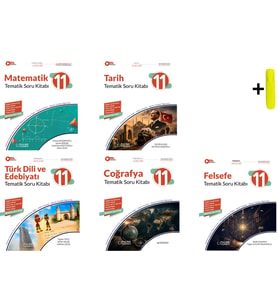 Palme 11.Sınıf Joker Eşit Ağırlık Tematik Soru Seti 5 Kitap Yeni Maarif Model