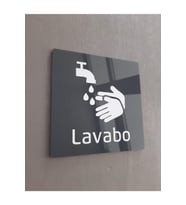 Lavabo Yönlendirme Levhası