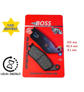 Mondial Ön Fren Disk Balatası Boss Fa196 Z-One 180, Cbr250 Kawasaki Z750 (2007-10) - Suzuki İnazuma