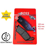 Mondial Ön Fren Disk Balatası Boss Fa196 Z-One 180, Cbr250 Kawasaki Z750 (2007-10) - Suzuki İnazuma