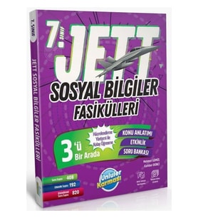 Ünlüler 7. Sınıf Sosyal Bilgiler Jett Soru Fasikülleri
