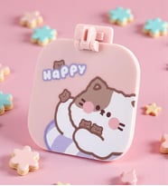 Accessories Pembe Renk Tarak / Ayna Seti, Kız Çocukları İçin Doğum Günü Hediyesi