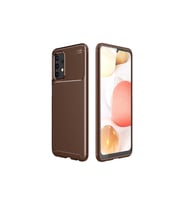 Samsung Galaxy A32 4G Uyumlu Kılıf Zore Negro Silikon Kapak (Kahverengi)