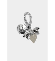 Karanlıkta Parlayan Ateş Böceği Charm  925 Ayar Gümüş