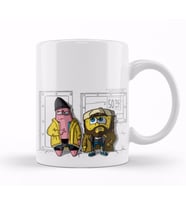 Jay And Silent Bob Pat and Silent Bob Squarepants Kupa Bardak Porselen